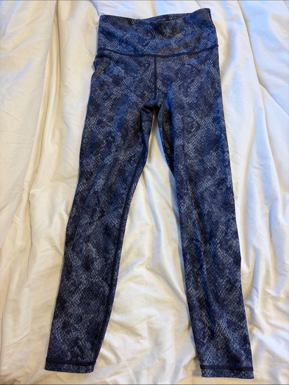 GAP Women's Navy Blue Patterned Jeggings